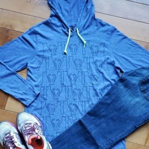 Marüshka Lightweight Silhouette Cat Hoodie